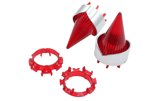 V-Twin Big Burner Lens Set Red - 33-1851