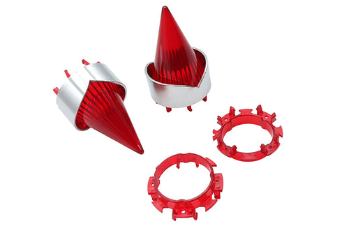 V-Twin Big Burner Lens Set Red - 33-1851