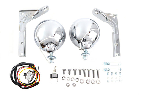 V-Twin Pursuit Spotlamp Kit - 33-1879