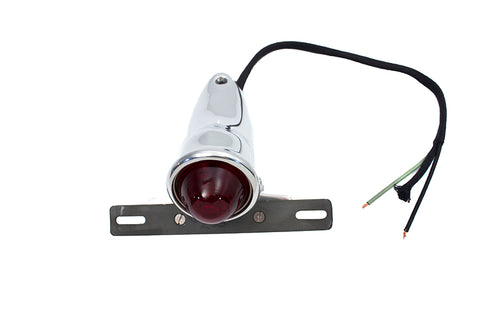 Wyatt Gatling Bates Bobber Tail Lamp Assembly Polished Alloy - 33-1940