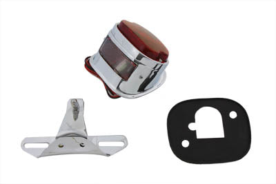 V-Twin Chrome Tail Lamp and Bracket Kit - 33-1955