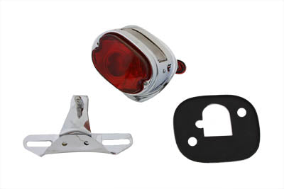 V-Twin Chrome Tail Lamp and Bracket Kit - 33-1955
