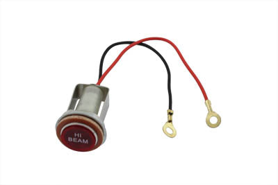 Wyatt Gatling Indicator Lamp High Beam Type Red - 33-1961
