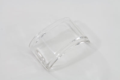 Wyatt Gatling Tail Lamp Lens Top Beehive Style Plastic Clear - 33-1987