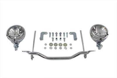 V-Twin Chrome Spotlamp Kit - 33-2030