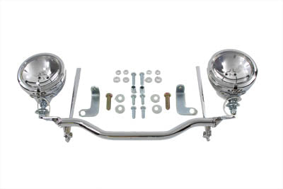 V-Twin Chrome Spotlamp Kit - 33-2031