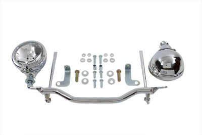 V-Twin Chrome Spotlamp Kit - 33-2031