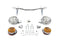 V-Twin Chrome Spotlamp Kit - 33-2037