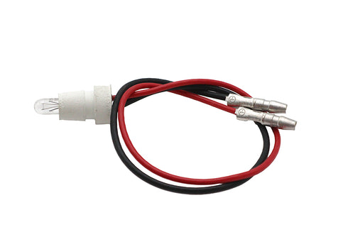 Wyatt Gatling Indicator Lamp Socket for Speedometer and Tachometer White - 33-2039