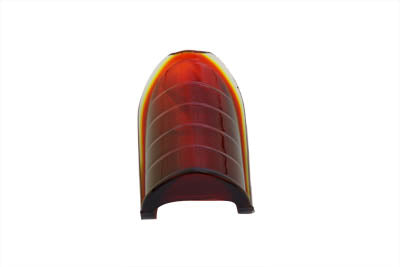 Wyatt Gatling Tail Lamp Lens Beehive Style Glass Red - 33-2052