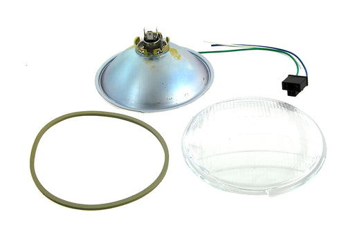 Wyatt Gatling Spring Fork H-4 Headlamp Unit - 33-2098