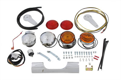 V-Twin Turn Signal Set with Bracket - 33-2117