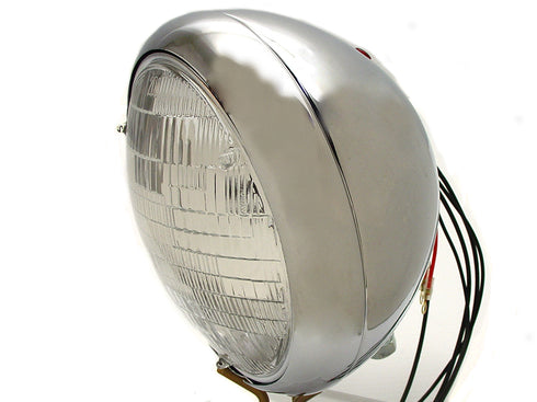V-Twin Chrome 7 inch K Headlamp - 33-2120