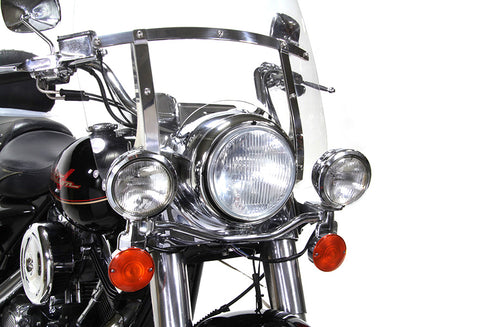 Wyatt Gatling Outer Headlamp Trim Rim Chrome - 33-2134