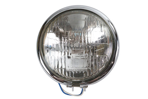 Paughco 5-3/4 inch Round Headlamp Teardrop Style - 33-2155