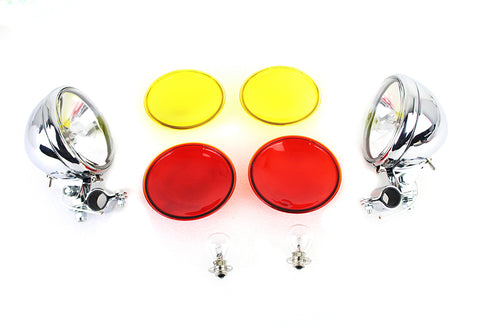 V-Twin Early Spring Fork Spotlamp Set - 33-2261