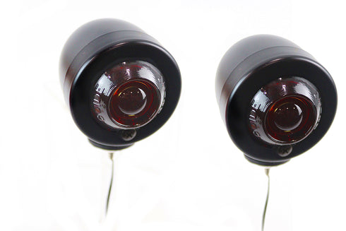 V-Twin Bullet Lamp Set Black - 33-2269