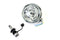 V-Twin 5-3/4 inch Bates Style 12 Volt LED Headlamp Chrome - 33-2280