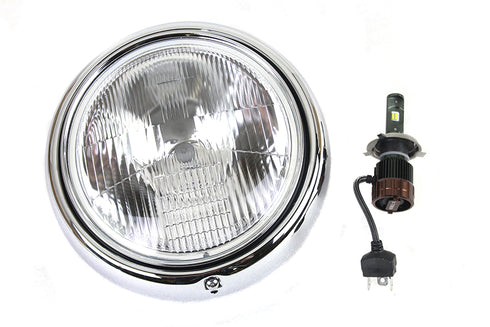 V-Twin 7 inch LED/H-4 Headlamp Unit - 33-2283