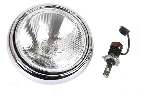 V-Twin 7 inch LED/H-4 Headlamp Unit - 33-2283