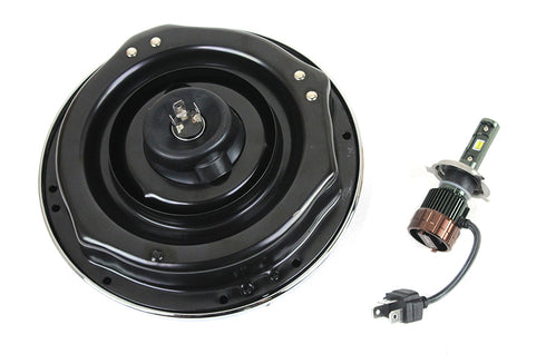 V-Twin 7 inch LED/H-4 Headlamp Unit - 33-2283