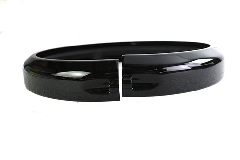 V-Twin Outer Headlamp Trim Rim Black - 33-2288