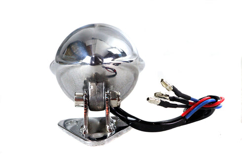 V-Twin Saturn Style 12 Volt Tail Lamp Alloy - 33-2348