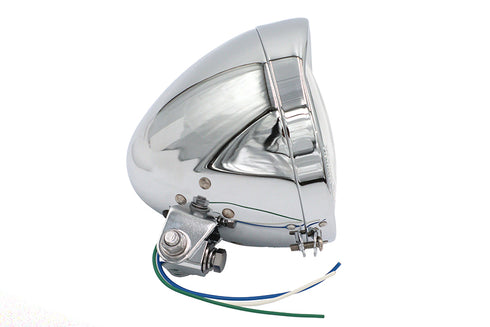 V-Twin 5-3/4 inch Headlamp Assembly Teardrop Style - 33-2357