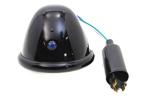 Wyatt Gatling 4-1/2 inch Round Headlamp Black - 33-4072