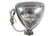 Wyatt Gatling 5 inch Triangle Headlamp Chrome - 33-4077