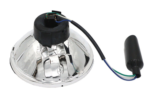 Wyatt Gatling 7 inch Round Headlamp Sealed Beam - 33-4081