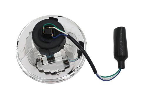 Wyatt Gatling 7 inch Round Headlamp Sealed Beam - 33-4081