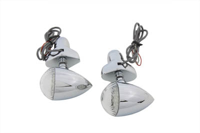 Wyatt Gatling LED Turn Signal Set with Stand Off Mount - 33-4116