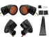 Wyatt Gatling Black Revox Bullet LED Turn Signal Lamp Kit - 33-5004