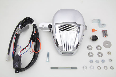 Jims Jims Forceflow Cylinder Head Cooler Kit Chrome - 33-5462