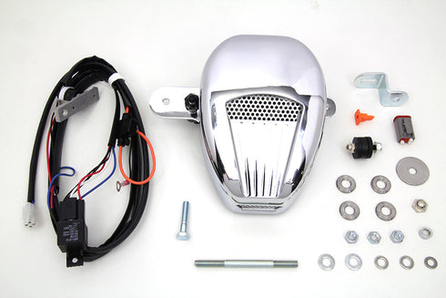 Jims Jims Forceflow Cylinder Head Cooler Kit Chrome - 33-5462