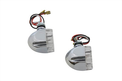 Wyatt Gatling Mini Marker Lamp Set Maltese Style Clear Lens - 33-6057