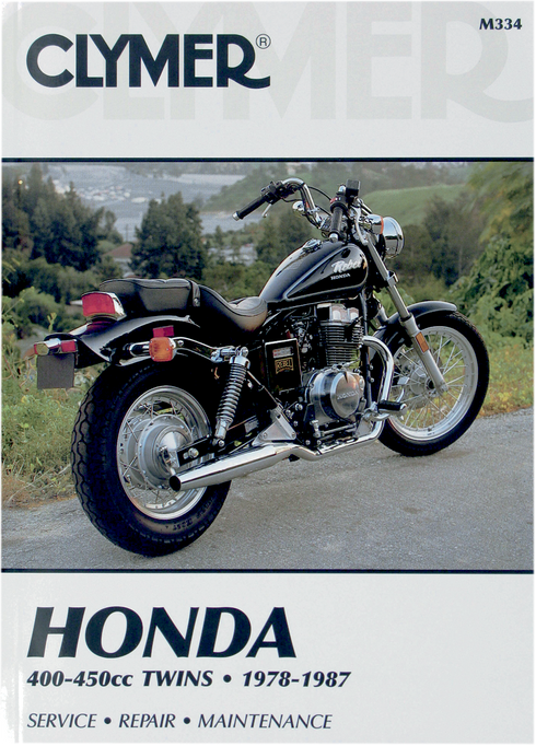 CLYMER Manual - Honda - 400/450 Twins CM334