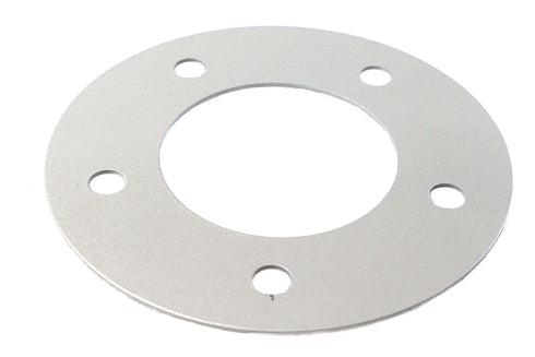 V-Twin Front Wheel Hub Plate Silver - 3320-1