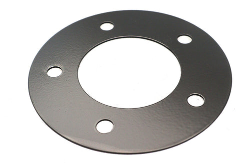 V-Twin Front Wheel Hub Plate Black - 3321-1