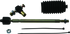 QuadBoss 18-20 Polaris Ranger 1000 EPS Steering Rack Tie Rod Assembly Kit - Left Inner & Outer