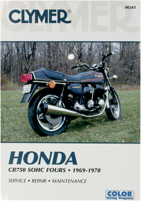 CLYMER Manual - Honda - CB750 SOHC CM341