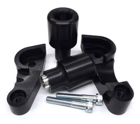 SHOGUN Frame Sliders Black No Cut - 71-1290