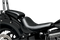 LE PERA Bare Bones Pillion Pad - Smooth - Black - FXS/FLS '11-'17 LKS-007P