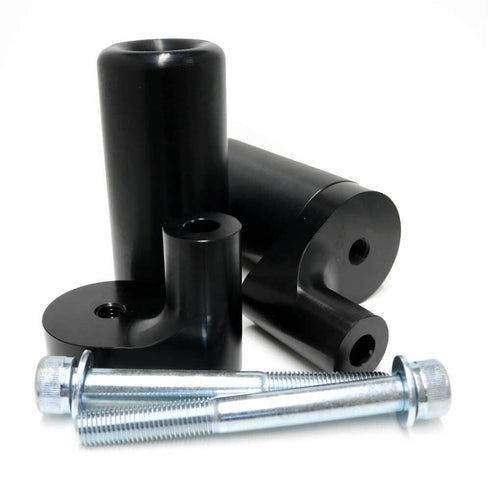 SHOGUN Frame Sliders Black - 71-1308
