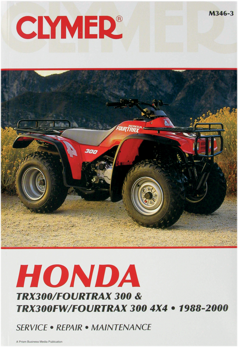 CLYMER Manual - Honda - TRX300 / FW / 4x4 CM3463