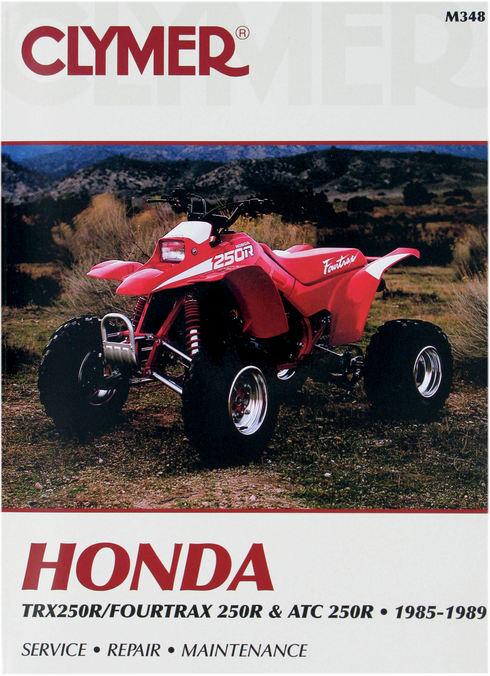 CLYMER Manual - Honda - ATC250R /TRX250R CM348