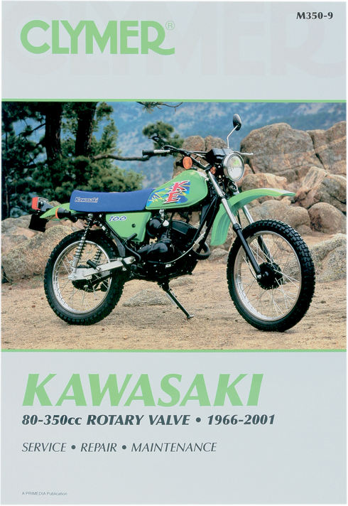 CLYMER Manual - Kawasaki / Kasea - Rotary 80-350cc CM3509