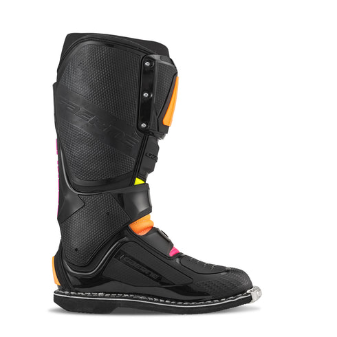 GAERNE Sg12 Le Boots Black/Orange/Pink Sz 11 - 480-51111