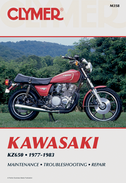 CLYMER Manual - Kawasaki - KZ650 CM358